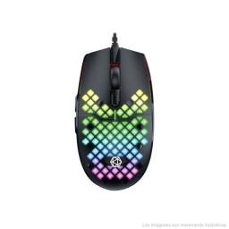 Mouse con luces  Gamer  USB 3200 DPI RP-B0504N