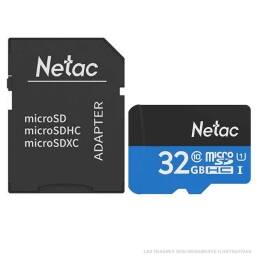 MEMORIA MICRO SD 32GB NETAC + ADAPTADOR 