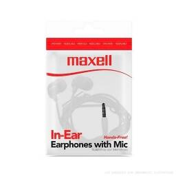 Auriculares con micrófono in-ear Maxell / Blanco