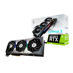 Tarjeta de Video MSI NVIDIA GeForce RTX 3080 SUPRIM X / 10GB VRAM / 320 Bit / GDDR6X