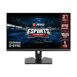 Monitor Gamer MSI Optix 27" FHD IPS / 165 Hz / 1 ms