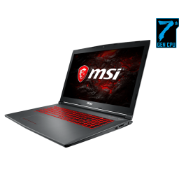 MSI GV72VR 7RF Gamer / Intel Core i7 / 16GB RAM / 512GB SSD + 1TB HDD / NVIDIA GTX 1060 / 17.3" / Windows 10