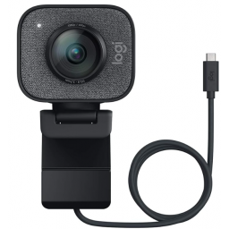 Camara Web Logitech Streamcam Plus con trípode / Full HD / USB 