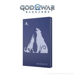 Disco Duro Externo 2TB Seagate God Of War Ragnarok / Certificado para PlayStation