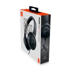 Auriculares Cableados JBL T500  Estereo  PUREBAS  OVER-EAR