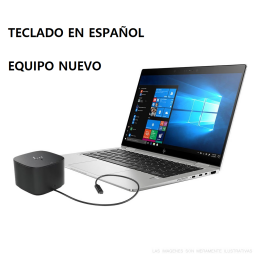 Combo HP EliteBook 840 G7 + Dock Station / Intel Core i5 / 16 GB RAM / 256GB SSD / 14" FHD / Windows 11 Pro