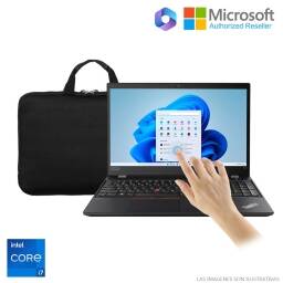 Lenovo ThinkPad T15  Intel Core i7  16GB RAM  256GB SSD  15.6'' FHD Tctil  Windows 11 Pro