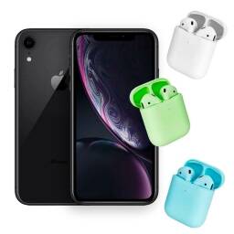 iPhone XR 64GB / Vidrio Templado / Libre