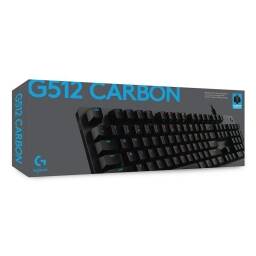 Teclado Gamer Logitech G512 Carbon / GX Blue Clicky