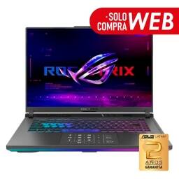 Notebook Gamer Asus ROG Core i9 5.8Ghz, 16GB, 512GB SSD, 16" FHD+ 165Hz, RTX 4060 8GB