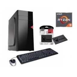 Equipo nuevo AMD Ryzen 3 + disco SSD de 240gb