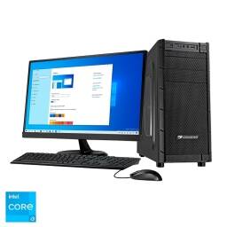 Combo Computadora Completa / Intel i3 / 8GB RAM / 120GB SSD + 500GB HDD / Monitor LCD 22" / Windows 10 Pro