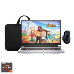 Dell G15 Gamer / AMD Ryzen 7 / 16GB RAM / NVIDIA RTX / 512GB SSD / 15.6" FHD / Windows 11 Home