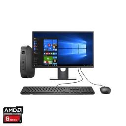 Combo Computadora Completa  AMD GX  8GB RAM  128GB SSD  Monitor LCD 20  Windows 10 Pro
