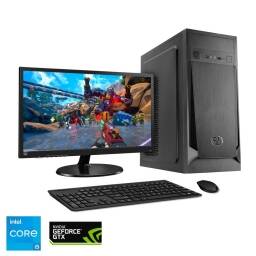 Combo Computadora Completa p/ juegos sencillos / Intel Core i5 / 8GB RAM / Nvidia Geforce GT / 240GB SSD / Windows 11 Pro / Monitor 19"