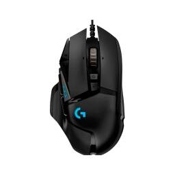 Mouse cableado Gamer Logitech G502 HERO  SIN PESAS