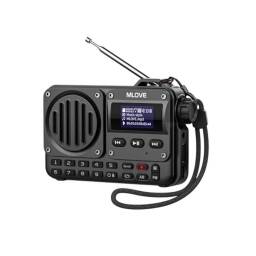 Parlante Bluetooth portable MLOVE BV800 / 8 W Potencia / Batería 1800 mAh