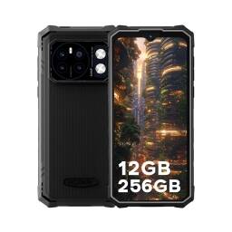 Celular Smartphone Hotwav Cyber 13 Pro / 12GB RAM / 256GB / IP68 + IP69K / Libre / Negro / Android 13