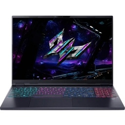 Notebook Gamer Acer Core Ultra 9 5.4Ghz, 32GB, 1TB SSD, 16 WQXGA 240Hz, RTX 5070Ti 12GB