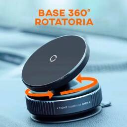 Soporte de celular para Auto K009  Magentico + Ventosa  Regulable