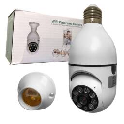 C�mara IP Interior 360� Smart  Para Porta Lampara  1080P  Detecci�n de movimiento  E27