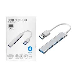 T03387 HUB 4 en 1 / USB Tipo A 3.0 / Plug & Play
