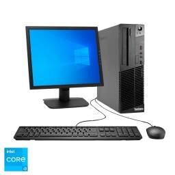  Combo Computadora Completa  Intel Core i3 4ta  8GB RAM  500GB HDD  Monitor LCD 19  Windows 10 Pro