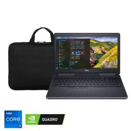 Dell Precision 7520 / Intel Core i7 / 16GB RAM / NVIDIA Quadro / 240GB SSD / 15.6" FHD / Windows 10 Pro
