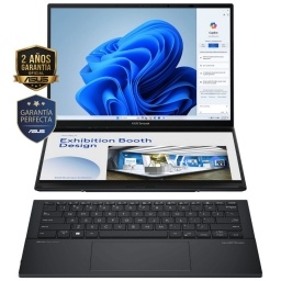 Notebook Asus Zenbook Duo Core Ultra 9 5.4Ghz, 32GB, 1TB SSD, DUAL 14'' 3K Oled Touch