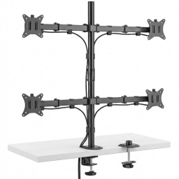 Soporte para 4 monitores hasta 32"