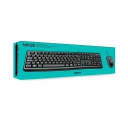 COMBO TECLADO Y MOUSE LOGITECH MK120