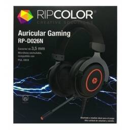 AURICULARES ESTEREO PC XBOX PS4 VINCHA RIPCOLOR RP-D026N