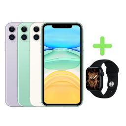 iPHONE 11 64GB + VIDRIO TEMPLADO + REGALO + LIBRE